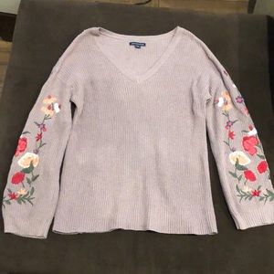 American Eagle Ladies Sweater Size: Med Col: Mauve